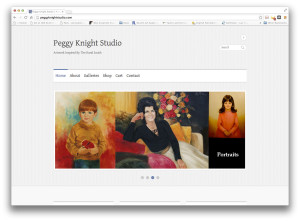 peggyknightstudio.com screen shot